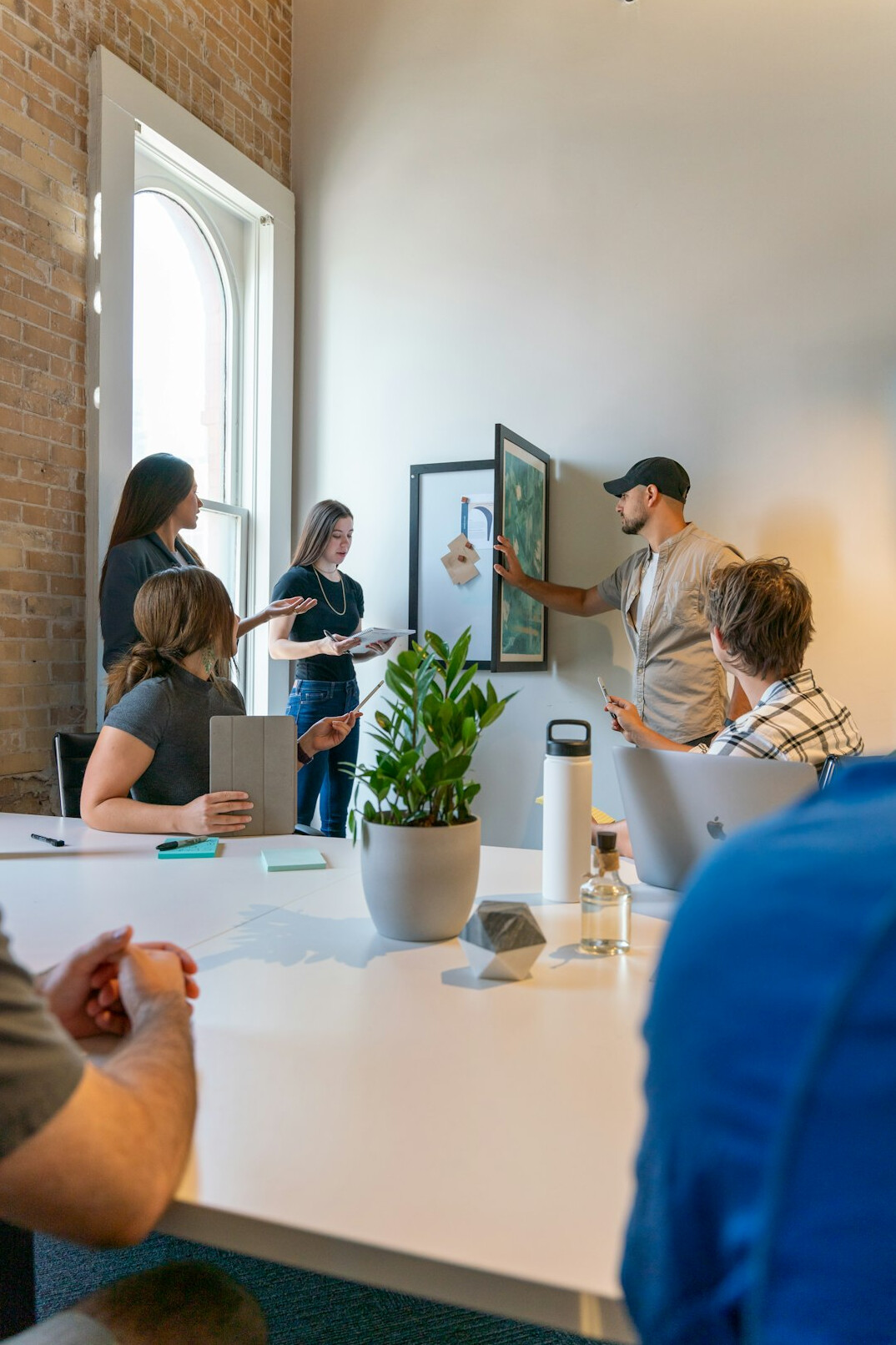 sustainable business meeting